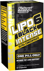 Lipo-6 Black Intense Ultra Concentrate - 60 caps | Nutrex