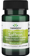 Full Spectrum Saffron, 15mg - 60 caps | Swanson