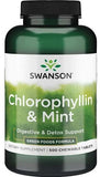 Chlorophyllin & Mint - 500 chewable tablets | Swanson