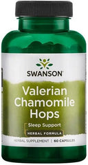 Valerian, Chamomile & Hops - 60 caps