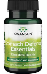 Stomach Defense Essentials with PepZinGI and Comforteze - 60 vcaps | Swanson