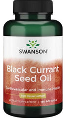 Black Currant Seed Oil, 500mg - 180 softgels | Swanson