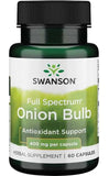 Full Spectrum Onion Bulb, 400mg - 60 caps | Swanson