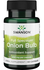 Full Spectrum Onion Bulb, 400mg - 60 caps | Swanson