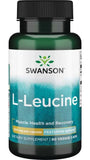 AjiPure L-Leucine, 500mg - 60 vcaps | Swanson