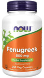 Fenugreek, 500mg - 250 vcaps | NOW Foods