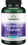 Magnesium Taurate, 100mg - 120 tablets | Swanson