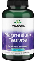 Magnesium Taurate, 100mg - 120 tablets | Swanson
