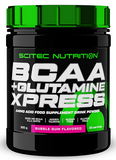 BCAA + Glutamine XPress, Bubble Gum - 600 grams | SciTec