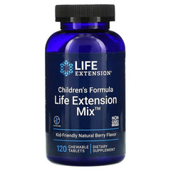 Children's Formula Life Extension Mix, Natural Berry - 120 chewable tabs | Life Extension