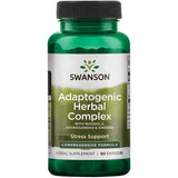 Adaptogenic Herbal Complex with Rhodiola, Ashwagandha & Ginseng - 60 caps | Swanson