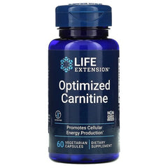 Optimized Carnitine - 60 caps | Life Extension