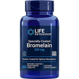 Specially-Coated Bromelain, 500mg - 60 enteric coated vegetarian tabs | Life Extension
