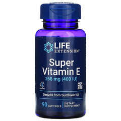 Super Vitamin E, 268mg - 90 softgels | Life Extension