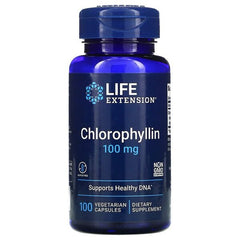 Chlorophyllin, 100mg - 100 vcaps | Life Extension
