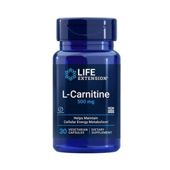 L-Carnitine, 500mg - 30 vcaps | Life Extension