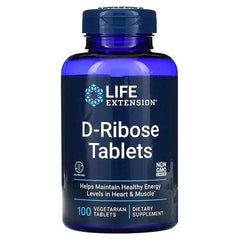 D-Ribose Tablets - 100 vegetarian tabs | Life Extension