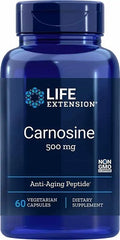 Carnosine, 500mg - 60 vcaps | Life Extension