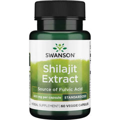 Shilajit Extract, 400mg - 60 vcaps | Swanson