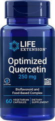Optimized Quercetin, 250mg - 60 vcaps | Life Extension