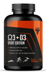 Endurance Omega 3 + D3 Sport Edition - 120 caps | Trec Nutrition