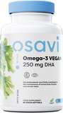 Omega-3 Vegan, 250mg DHA - 60 vegan softgels | Osavi