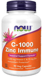 C-1000 Zinc Immune - 90 vcaps | NOW Foods