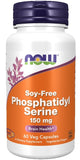Phosphatidyl Serine, 150mg Soy Free - 60 vcaps | NOW Foods