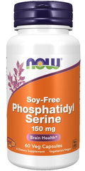 Phosphatidyl Serine, 150mg Soy Free - 60 vcaps | NOW Foods