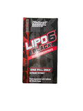 Lipo-6 Black Ultra Concentrate, Extreme Potency - 60 black caps | Nutrex