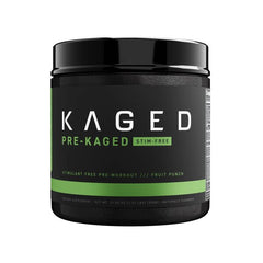 Pre-Kaged Stim-Free, Fruit Punch - 596 grams | Kaged Muscle
