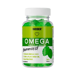 Omega Gummies, Lime - 50 gummies | Weider