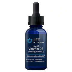 Liquid Vitamin D3, 50mcg - 29 ml. | Life Extension