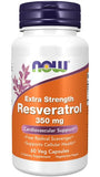 Resveratrol, Extra Strength 350mg - 60 vcaps | NOW Foods