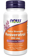 Resveratrol, Extra Strength 350mg - 60 vcaps | NOW Foods