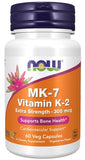 MK-7 Vitamin K-2, 300mcg Extra Strength - 60 vcaps | NOW Foods