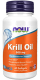 Krill Oil, 500mg - 60 softgels | NOW Foods