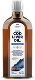 Norwegian Cod Liver Oil, 1000mg Omega 3 (Lemon-Mint) - 250 ml. | Osavi