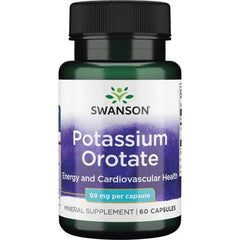 Potassium Orotate, 99mg - 60 caps | Swanson