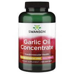 Garlic Oil Concentrate, 1500mg - 500 softgels | Swanson