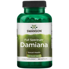 Damiana, 510mg - 100 caps | Swanson