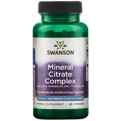 Mineral Citrate Complex - 60 caps | Swanson