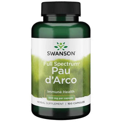 Full Spectrum Pau d'Arco, 500mg - 100 caps | Swanson