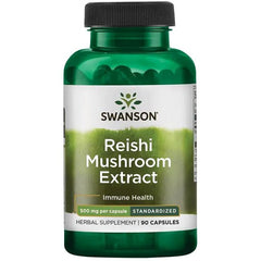 Reishi Mushroom Extract, 500mg - 90 caps | Swanson