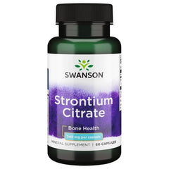 Strontium Citrate, 340mg - 60 caps | Swanson