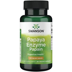 Papaya Enzyme Papain, 100mg - 90 vcaps | Swanson