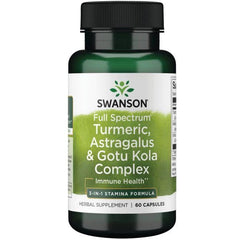 Full Spectrum Turmeric, Astragalus & Gotu Kola Complex - 60 caps | Swanson