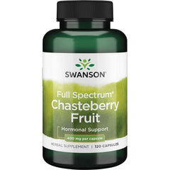 Full Spectrum Chasteberry Fruit, 400mg - 120 caps | Swanson