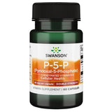 P-5-P (Pyridoxal-5-Phosphate) Coenzymated Vitamin B6, 40mg - 60 caps | Swanson