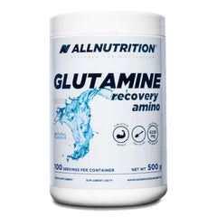 Glutamine Recovery Amino, Natural - 500 grams | Allnutrition